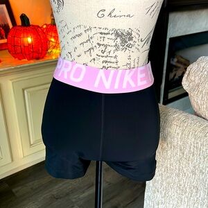 Nike pro dri-fit compression women’s shorts size medium